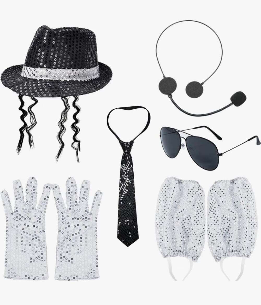 Xnetsby Pop Star Costume Accessories Set 6PCS New